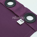 پرده آماده کتان نازک گارنتین بنفش تیره GARNET CA-THIN 211 - تصویر 2