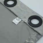 پرده آماده مخمل طلاکوب طوسی روشن     GARNET V-AG302 - تصویر 2