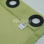 پرده آماده حریر بافت دار سبز  h-np 205 - تصویر 2