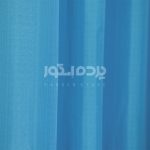 پرده آماده حریر بافت دار آبی h-np 207 - تصویر 5
