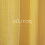 پرده آماده حریر بافت دار زرد  h-np 206 - تصویر 5