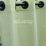 پرده آماده حریر بافت دار سبز  h-np 205 - تصویر 6