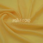 پرده آماده حریر بافت دار زرد  h-np 206 - تصویر 9