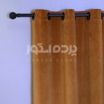 پرده آماده مخمل گارنت آجری تیره  GARNET V-AS 418 - تصویر 3