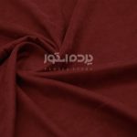 پرده آماده کتان نازک گارنتین زرشکی GARNET CA-THIN 206 - تصویر 7