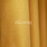 پرده آماده کتان نازک گارنتین زرد GARNET CA-THIN 207 - تصویر 5