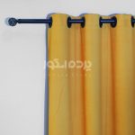پرده آماده کتان نازک گارنتین زرد GARNET CA-THIN 207 - تصویر 3