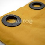 پرده آماده کتان نازک گارنتین زرد GARNET CA-THIN 207 - تصویر 4
