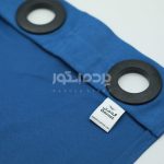 پرده آماده کتان نازک گارنتین آبی سیر GARNET CA-THIN 210 - تصویر 2