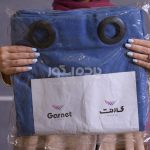پرده آماده کتان نازک گارنتین آبی سیر GARNET CA-THIN 210 - تصویر 8