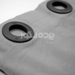 پرده آماده کتان نازک گارنتین طوسی روشن GARNET CA-THIN 216 - تصویر 4