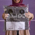 پرده آماده کتان نازک گارنتین طوسی تیره GARNET CA-THIN 217 - تصویر 8