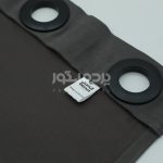 پرده آماده کتان نازک گارنتین طوسی تیره GARNET CA-THIN 217 - تصویر 2
