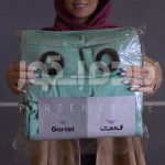 پرده آماده مخمل گارنت آبی فیروزه ای   GARNET V-AS 411 - تصویر 6