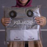 پرده آماده مخمل گارنت طوسی روشن  GARNET V-AS 420 - تصویر 8