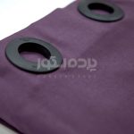 پرده آماده کتان نازک گارنتین بنفش تیره GARNET CA-THIN 211 - تصویر 4