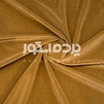 پرده آماده مخمل پلاس مات نسکافه ای   GARNET V-AM 503 - تصویر 3