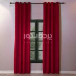 پرده آماده مخمل گارنت قرمز ماتیکی  GARNET V-AS 405