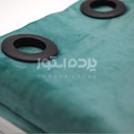 پرده آماده مخمل گارنت آبی فیروزه ای   GARNET V-AS 411 - تصویر 3