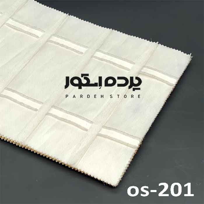 os-201.jpg پرده اورسی سفید OS-201 - تصویر 1